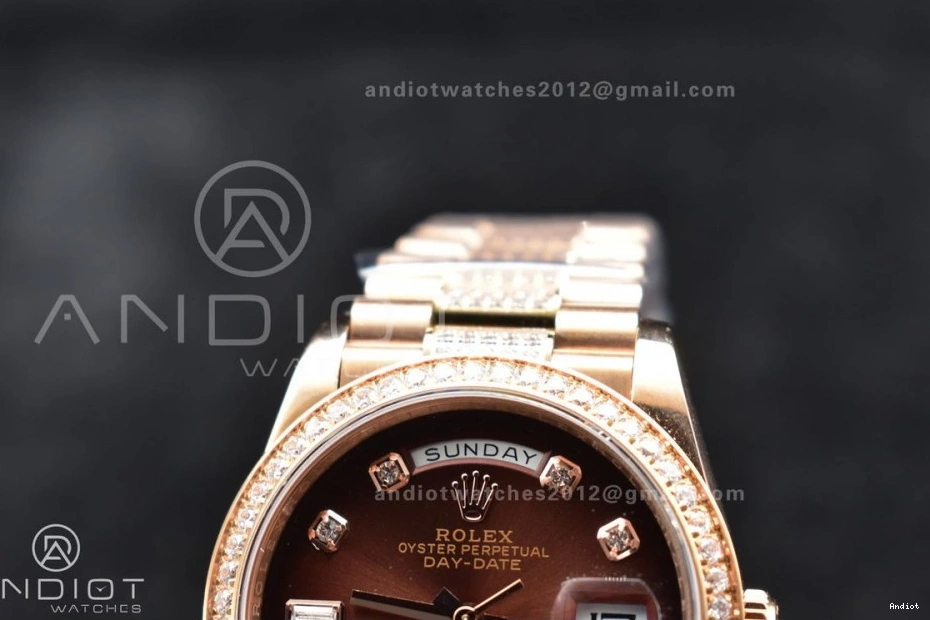 RG Bracelet A2836 DayDate 36 V2 Version Best BPF On President 0327